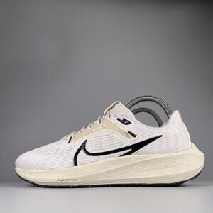 Nike Air Zoom Pegasus 40 Women’s 7 Beige White Running Shoes Athletic Sneakers